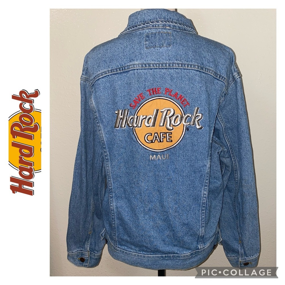 Hard Rock Cafe jean jacket
